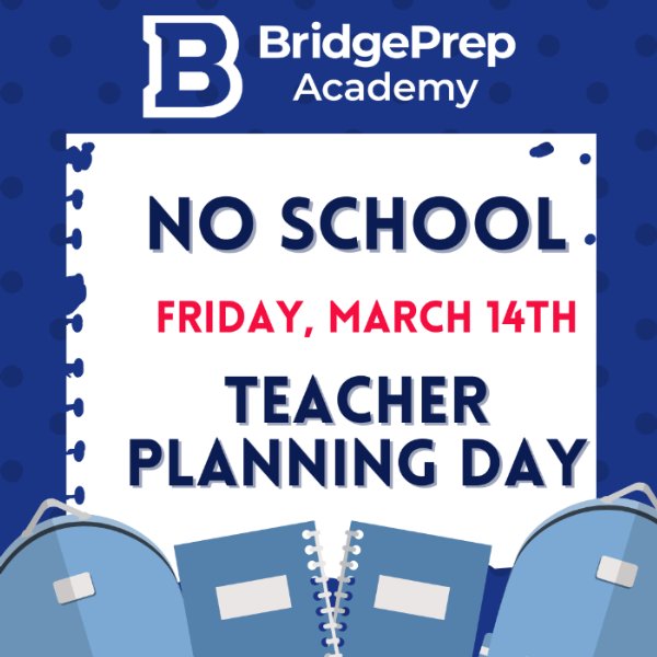 No School Teacher Planning Day
